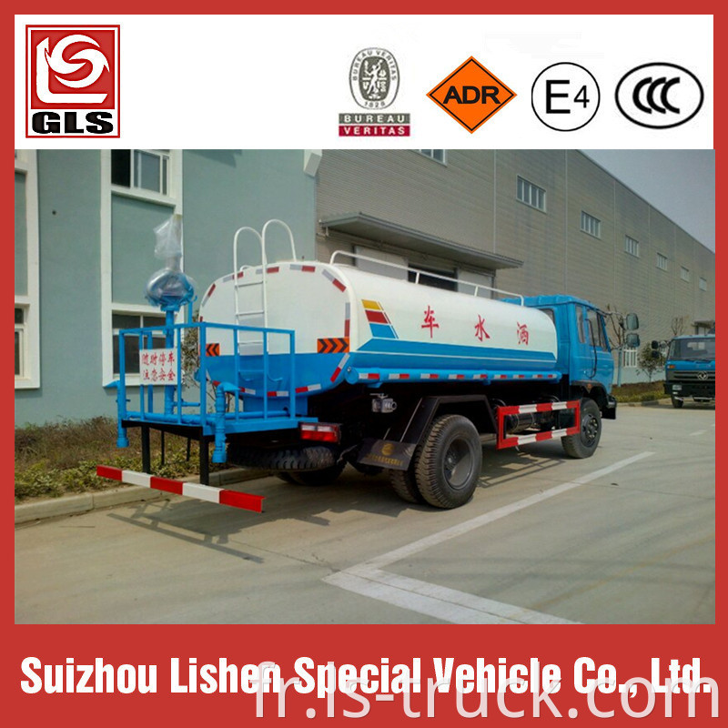 Dongfeng 10000L Water Tank Truck 170HP Rhd